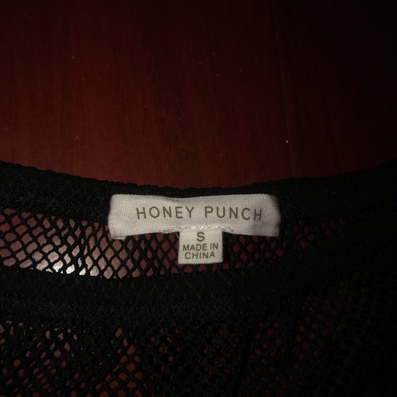 Cropped mesh top - Picture 2 of 2